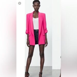 Zara Women's Pink Blazer